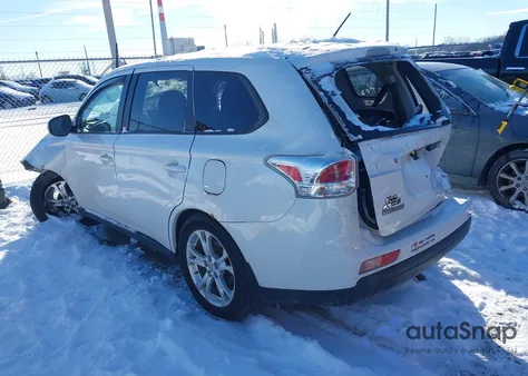 2014 Mitsubishi Outlander Se z USA, uszkodzony, nr VIN JA4AZ3A30EZ007984